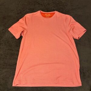 Tasso Elba Coral Short-Sleeve Crew Neck Tee